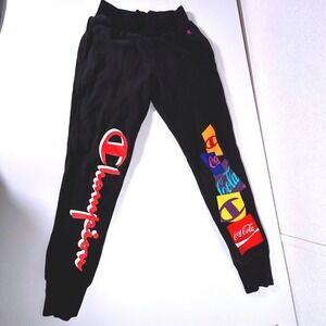 Champion x Coca Cola Sweats Black Joggers Reverse Weave Special Edition small‎